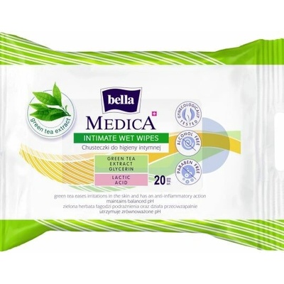 BELLA Medica Intímne vlhčené obrúsky 20 ks