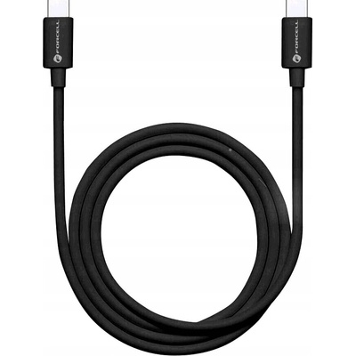 Forcell C293 USB-C > USB-C, QC3.0, PD48W, 1m, černý