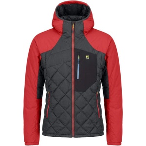 Karpos Мъжко синтетично яке Karpos Lastei Up Jacket Synthetic jacket - Woodl. Gray / Fire - размер M (004-6844-0612)