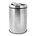 HORECANO HORECANO-Кош за отпадъци с люлеещ капак 8L ХРОМ Ø21xh32cm (4513.0000S. 430.08) (016207)