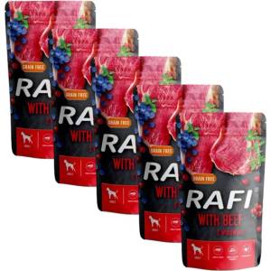 RAFI Рафі Възрастен GF Пате с Говеждо 5 x 300 г