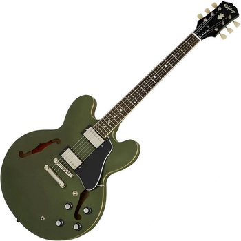 Epiphone ES-335 Olive Drab Green Джаз китара