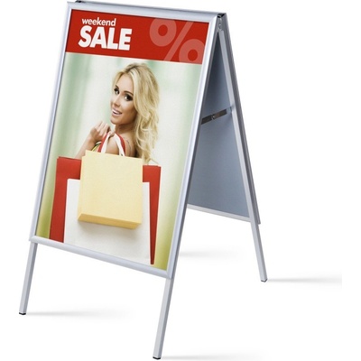 MH Technic s.r.o. Venkovní reklamní áčko A1, ostrý roh, profil 25 mm – Hledejceny.cz