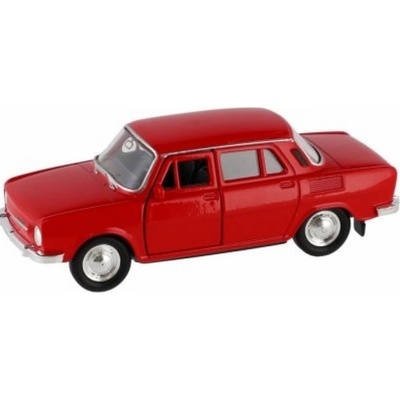 Welly Auto Škoda 100 kov/plast 11cm na volný chod 4 barvy 1:34