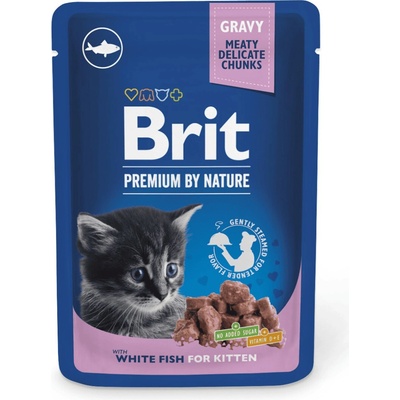Brit Premium Cat Kitten White Fish 100 g