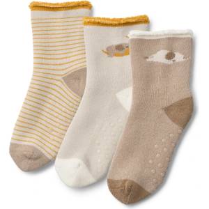 LIEWOOD Детски чорапи за бягане LIEWOOD Kid's Eloy Baby Socks 3-Pack Sports socks - Elephant / Creme De La Creme - размер 17-18 (EU) (207-2281-0111)