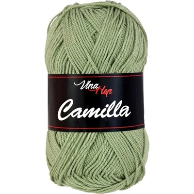 Vlna - Hep Příze Camilla 8166 světlá olivově zelená