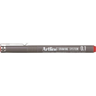 Artline Drawing System 0.1 червен (EK-231 RED)