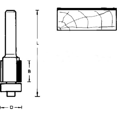 HIKOKI LÍCOVACIA FRÉZA 754035
