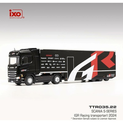 IXO Scania S-Series GR Racing transporter 2024 1:43