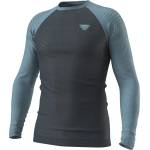 Dynafit Мъжко мериносово термобельо Dynafit Tour Light Merino L/S Tee Merino base layer - Smoke Blue (015-1139-0711)
