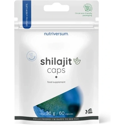 Nutriversum Shilajit 500 mg | 50% Fulvic Acid [60 капсули]
