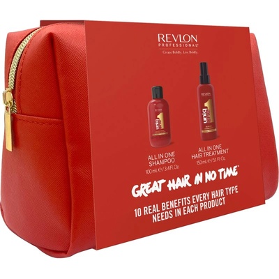 Revlon UniqOne Great Hair In No Time Hair подаръчен комплект за жени