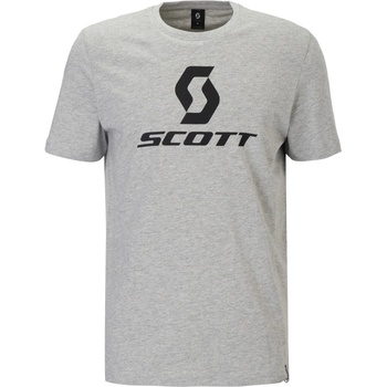 Scott Мъжка тениска Scott Icon S/S T-shirt - Grey Melange - размер XL (016-9614-1314)