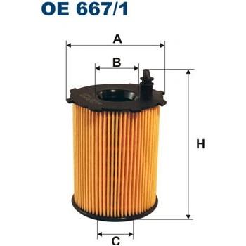FILTRON Olejový filter OE6671