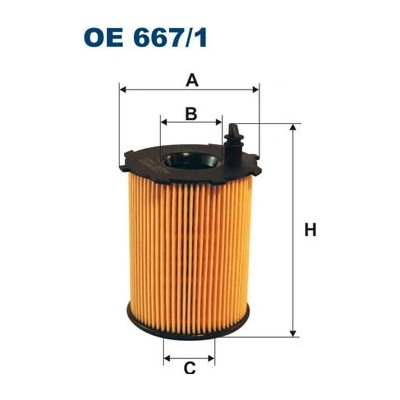 FILTRON Olejový filter OE6671