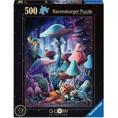 RAVENSBURGER Svietiace Magické huby 500 dielov