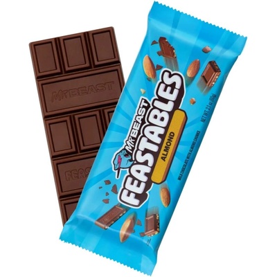 Feastables MrBeast Almond mléčná s kousky mandlí 60 g