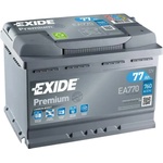 Exide Premium 77Ah 760A right+ (EA770)