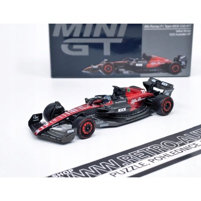 Bburago RACE F1 ALFA ROMEO TEAM STAKE C43 '77 BOTTAS FORMULA 1 NOVÝ 1:43