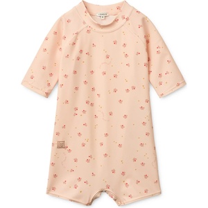 LIEWOOD Детски цял бански от ликра (UV защита) LIEWOOD Kid's Thor Baby Swim Jumpsuit Lycra - Mini Butterfly / Apple Blossom - размер 86 (EU) (750-2493-0216)