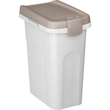 STEFANPLAST Pet food Container 33 x 22 x 41 cm 15 l bielý sivý kontajner na 6kg