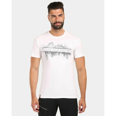 Kilpi Мъжка памучна тениска Kilpi DISCOVER-M White Kilpi | Byal | МЪЖЕ | S
