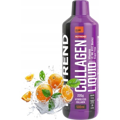Nutrend Collagen Liquid pomaranč 500 ml