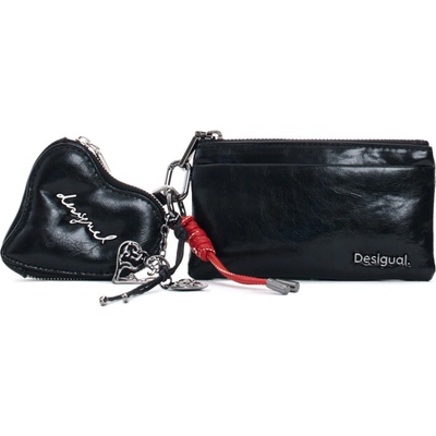 Desigual Dámská peněženka Galaxy Leire Black 2 v 1 26WAYP012000