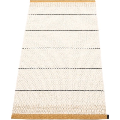 Килим за открито и закрито в цвят жълта охра и крем 60x125 cm Belle Ochre - Pappelina (BE5B612)