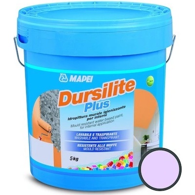 Interiérová barva Mapei Dursilite Plus 5 kg světle fialová DURSILITEP5SFI