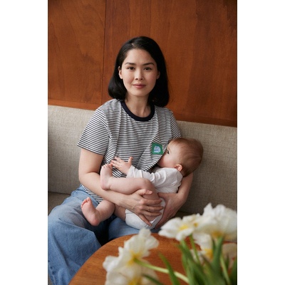 Tajinebanane kojící tričko Mama'rinière