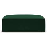 Mazzini Sofas Тъмнозелена кадифена табуретка Vanda - Mazzini Sofas (MAZ_POUF_51_F1_VANDA3)