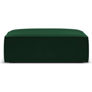 Mazzini Sofas Тъмнозелена кадифена табуретка Vanda - Mazzini Sofas (MAZ_POUF_51_F1_VANDA3)