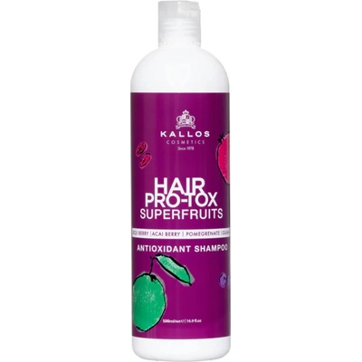 Kallos Hair Pro Tox Superfruits antioxidační šampon na vlasy 500 ml