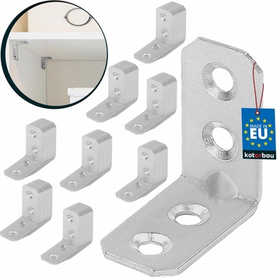 Onpira Plochý spojovací uholník 90° [10ks] 25x25x16 mm
