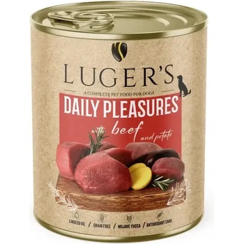 Luger’s Superfood Luger`s Dog храна за кучета с говеждо и картофи, 800gr