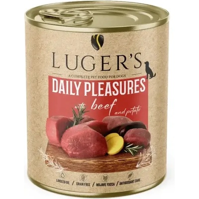 Luger’s Superfood Luger`s Dog храна за кучета с говеждо и картофи, 800gr