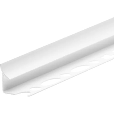 CEZAR ЪГЪЛ ВЪТРЕШЕН ПВЦ 10мм 2.5м 150101 БЯЛ (150101)