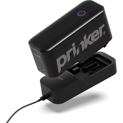prinker Prinker PRINKER_SC Принтер за временни татуировки, ръчен, безжичен, с батерия, черен (PRINKER_SC)