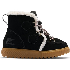 Sorel Детски зимни ботуши Sorel Kid's Little Ona Ave Alpine WP Winter boots - Black / Gum 2 - размер 28 (EU) (702-5763-0111)