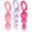 Satisfyer BOOTY CALL комплект анални разширители Color 3 бр