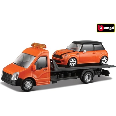 Bburago Ťažné vozidlo s Mini Cooper S