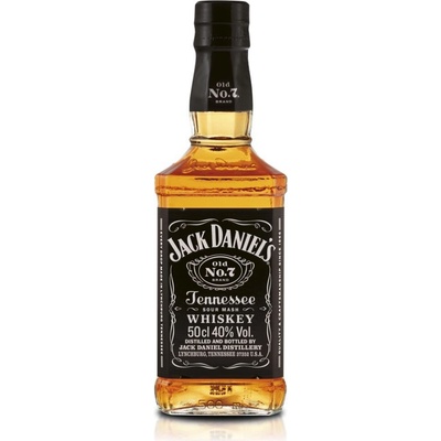 Jack Daniel's Black 40% 0,5 l (čistá fľaša)