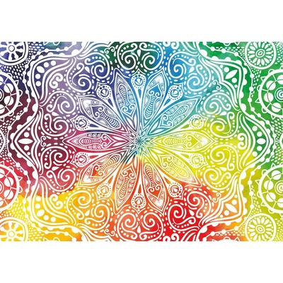 Yazz - Puzzle Flower Mandala - 1 000 piese