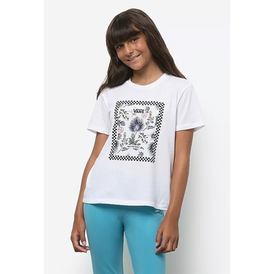 Vans Border Floral Boyfriend White