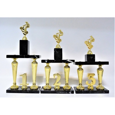 VIZINGR Cyklo trofeje X45-P438 37 cm