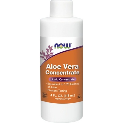 NOW NOW Aloe Vera Concentrate, 118 ml
