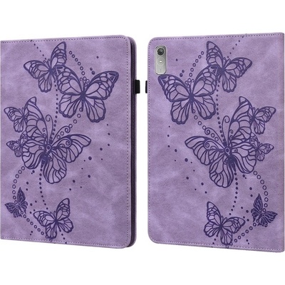 Vsetkonamobil 85690 ART BUTTERFLY Zaklápacie puzdro pre Lenovo Tab P11 Gen 2 fialové