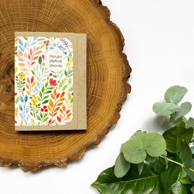 Biorythme Matující pleťové ubrousky 100 ks kytičky